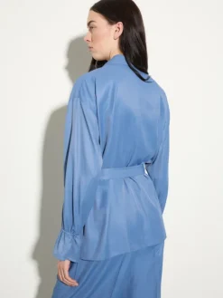 Belted shacket - avio