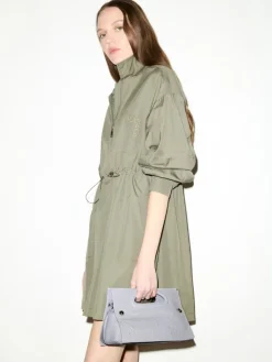 Bookbag textured-leather bag - avio