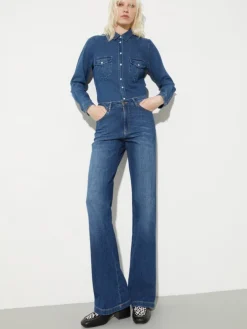 Bootcut jeans - ultramarine