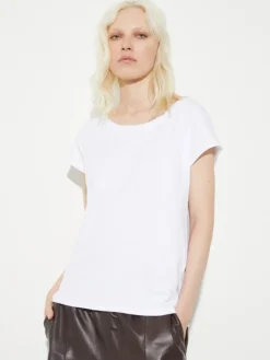Cotton jersey T-shirt - optical white