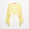 Crepon shrug - lemon
