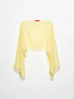 Crepon shrug - lemon