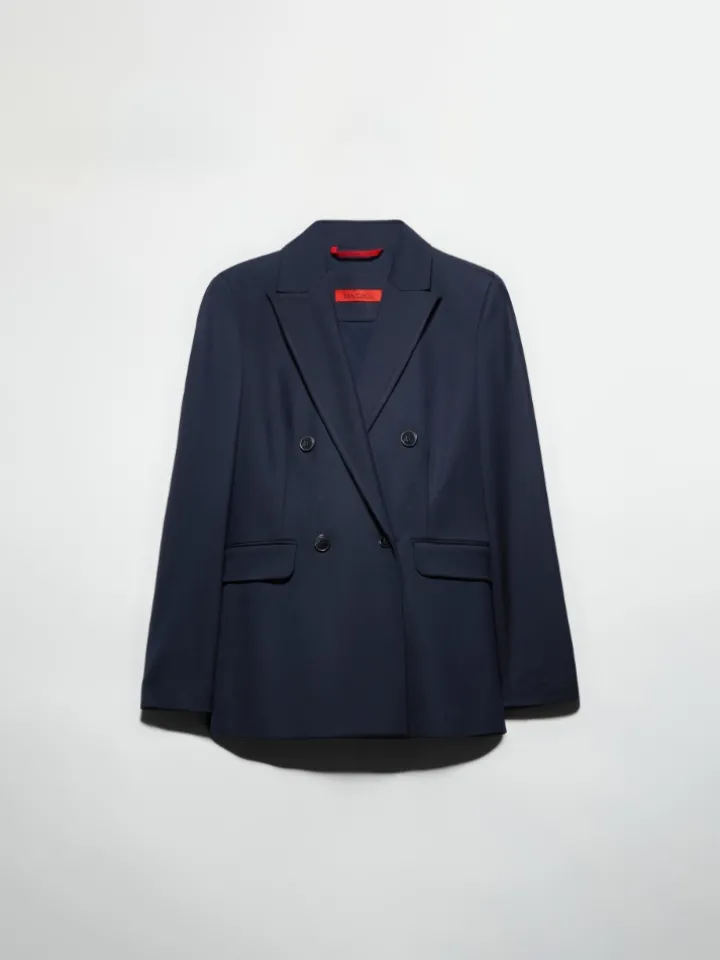 Double-breasted blazer - navy