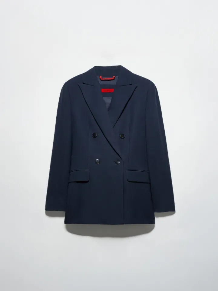 Envers satin blazer - ultramarine