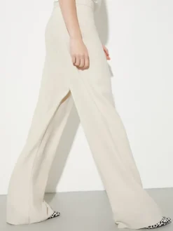 Envers satin trousers - beige