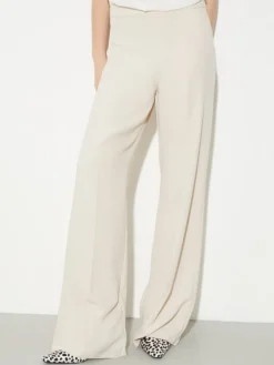Envers satin trousers - beige