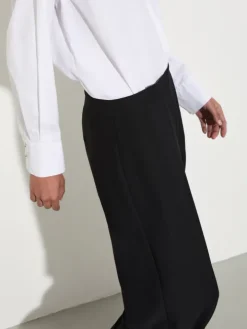 Envers satin trousers - black