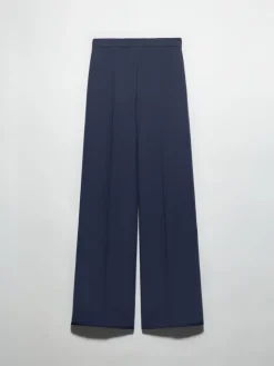 Envers satin trousers - ultramarine