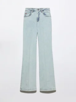Faded bootcut jeans - light blue