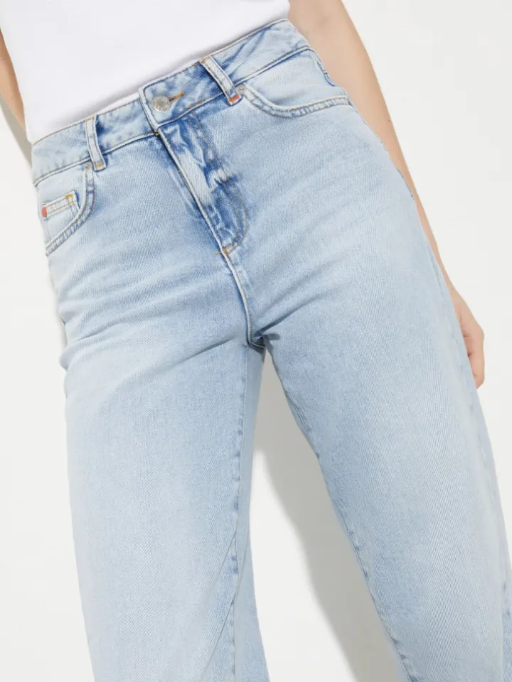 Faded jeans - electric blue
