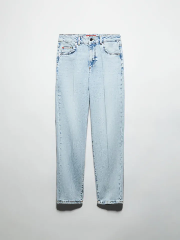 Faded jeans - electric blue