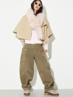 Fisherman's rib-knit jumper - pink