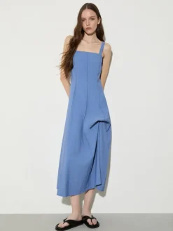 Fluid nylon princess dress - avio