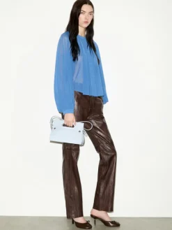 Jersey circle shirt - deep blue