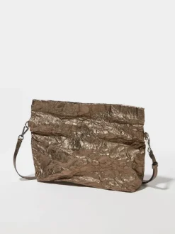 Laminated fabric Lumebag - bronze