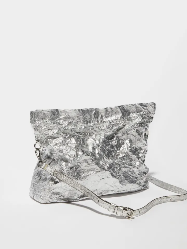 Laminated fabric Lumebag - silver
