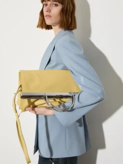 Leather bag - yellow