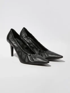 Leather pumps Sami Miró &Co.llaboration - black