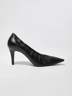 Leather pumps Sami Miró &Co.llaboration - black