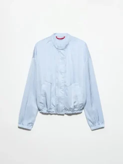 Lighweight bomber jacket - sky-blue