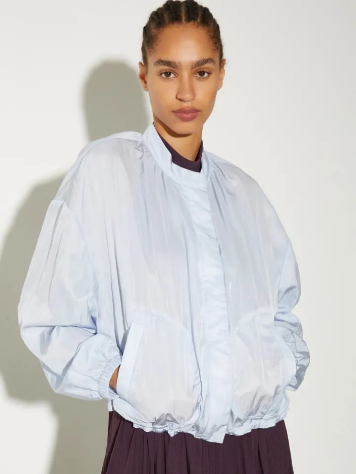 Lighweight bomber jacket - sky-blue