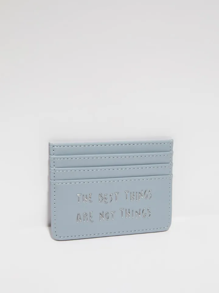 P. Terzini &Co.llaboration card holder - sky-blue