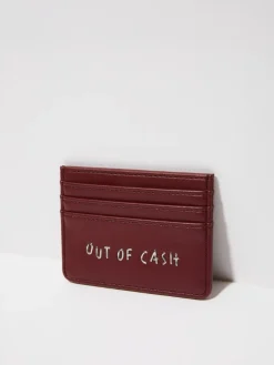 P. Terzini &Co.llaboration card holder - bordeaux