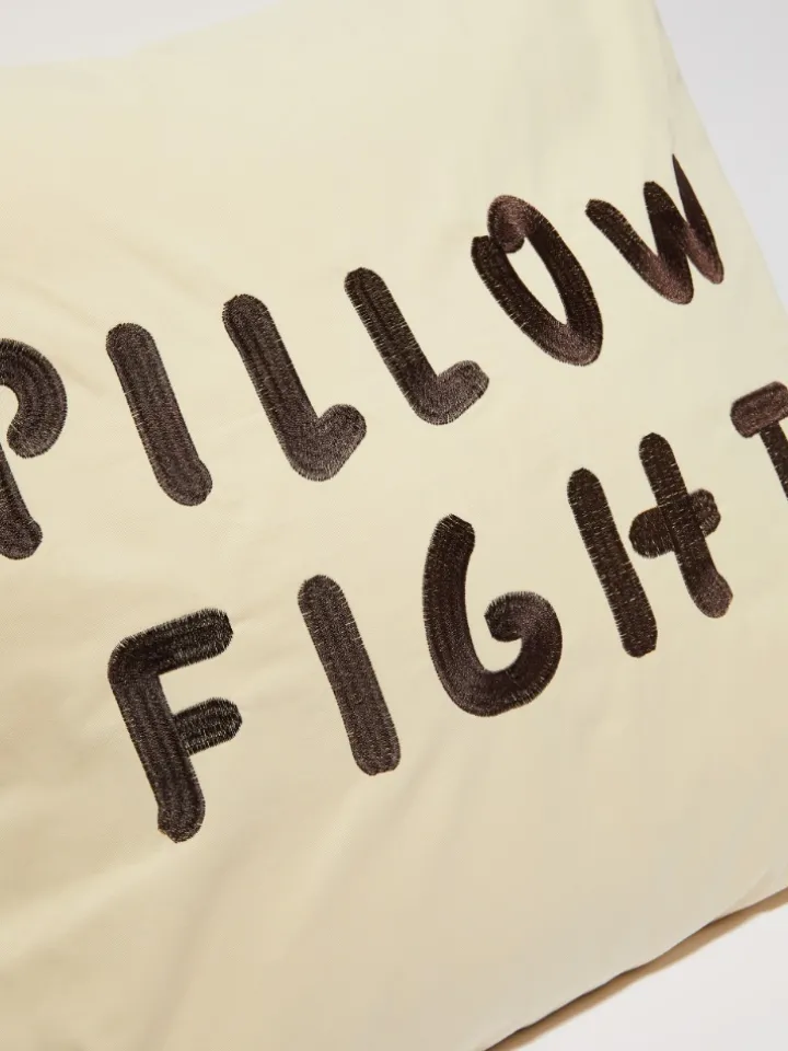 P. Terzini &Co.llaboration cushion - wool white