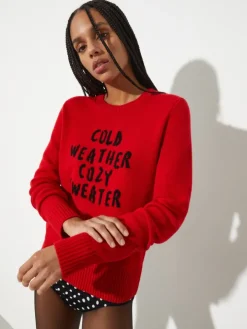 P. Terzini &Co.llaboration jumper - red
