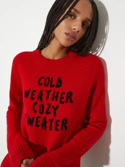P. Terzini &Co.llaboration jumper - red