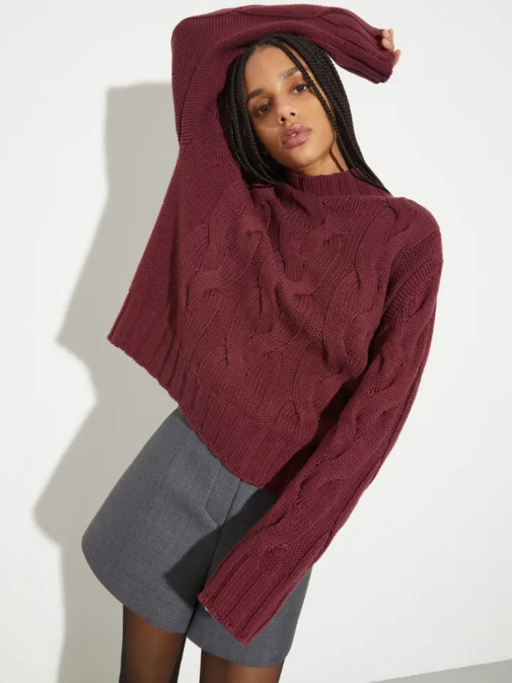 P. Terzini &Co.llaboration jumper - bordeaux