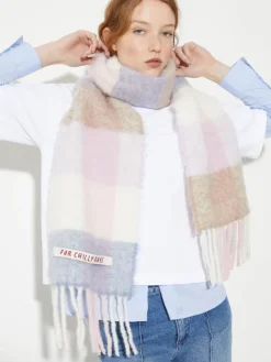 P. Terzini &Co.llaboration scarf - pink