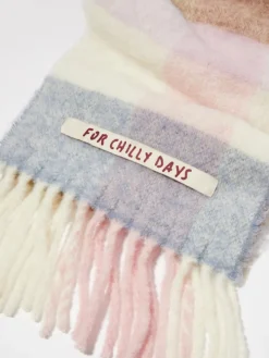 P. Terzini &Co.llaboration scarf - pink