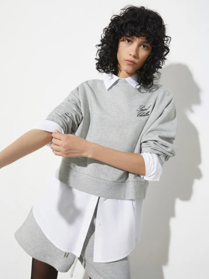P. Terzini &Co.llaboration sweatshirt - grey