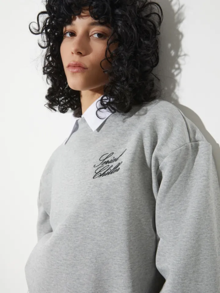 P. Terzini &Co.llaboration sweatshirt - grey