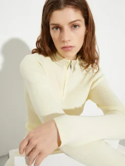 Pure merino wool jumper - vanilla