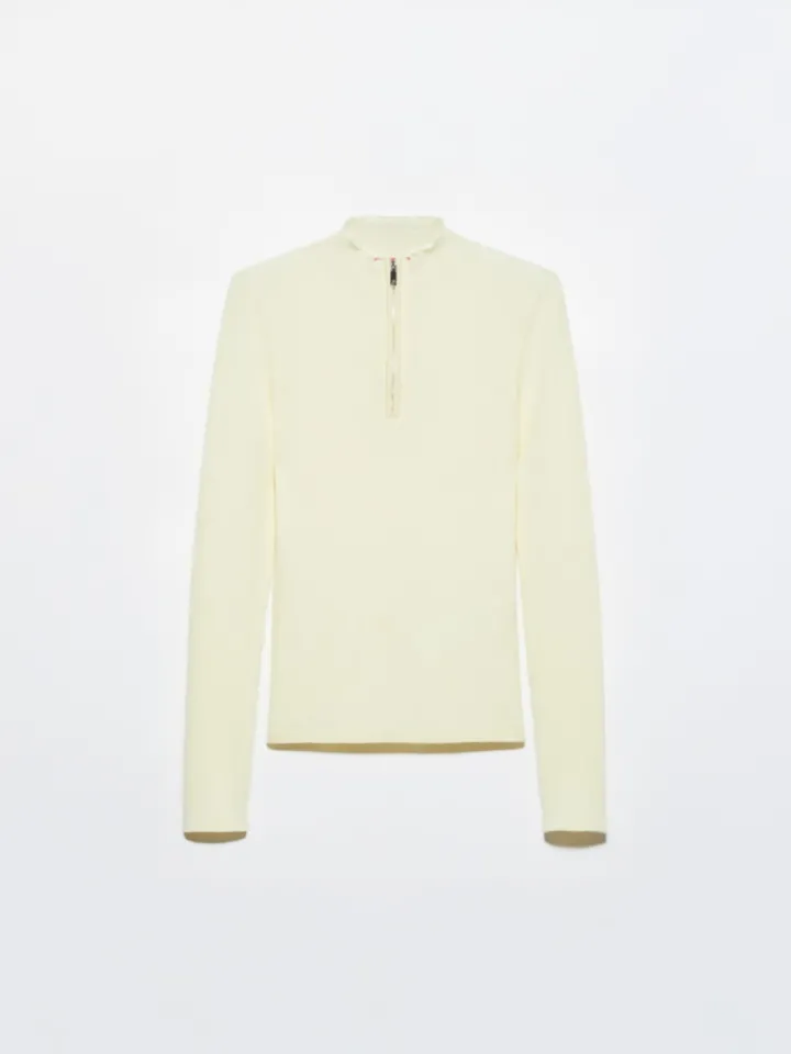 Pure merino wool jumper - vanilla