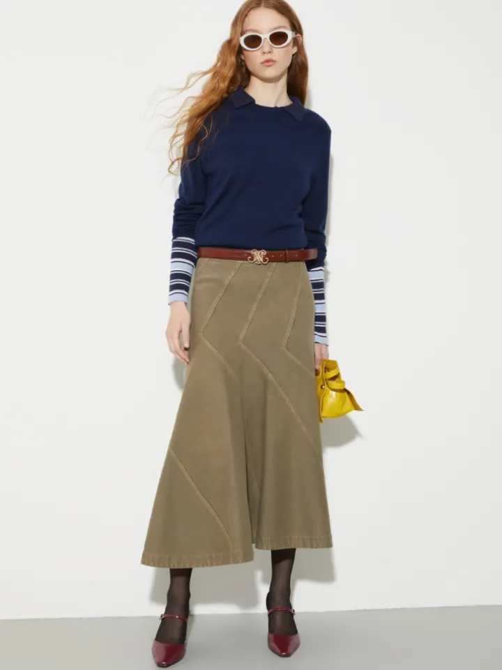 Pure merino wool sweater - navy