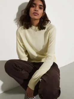 Pure merino wool sweater - vanilla