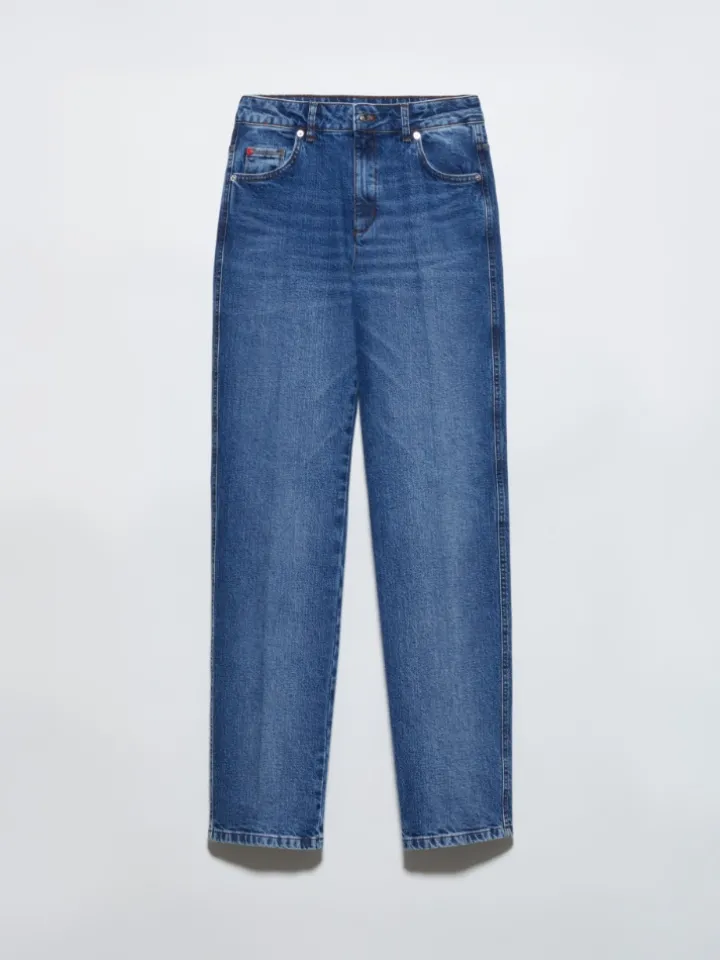 Re-Edit slim-fit jeans - delave` blue
