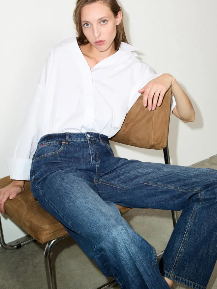 Re-Edit slim-fit jeans - navy