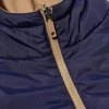 Reversible hooded collar - camel