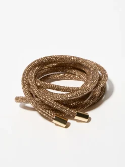 Rhinestone belt - gold