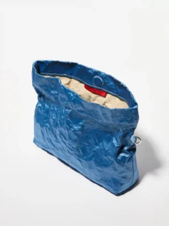 Satin Lumebag pouch - light blue