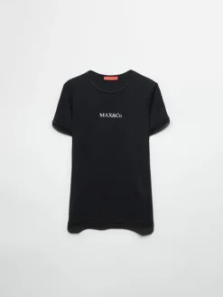 Slim-fit logo T-shirt - black