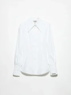 Slim-fit shirt Sami Miró &Co.llaboration - optical white