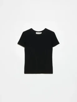 Slim-fit T-shirt Sami Miró &Co.llaboration - black