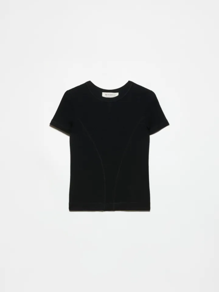 Slim-fit T-shirt Sami Miró &Co.llaboration - black