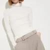 Suede belt - turtledove
