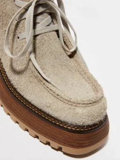 Suede desert boots - turtledove
